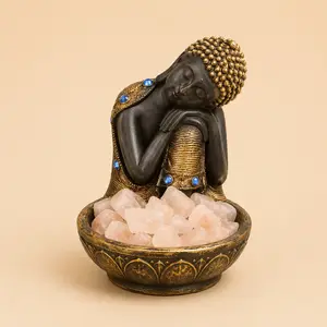 Lámpara de sal del Himalaya