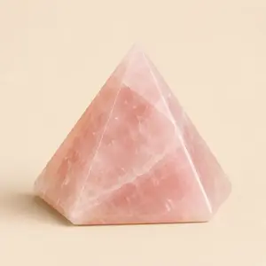 Piramide Cuarzo rosa